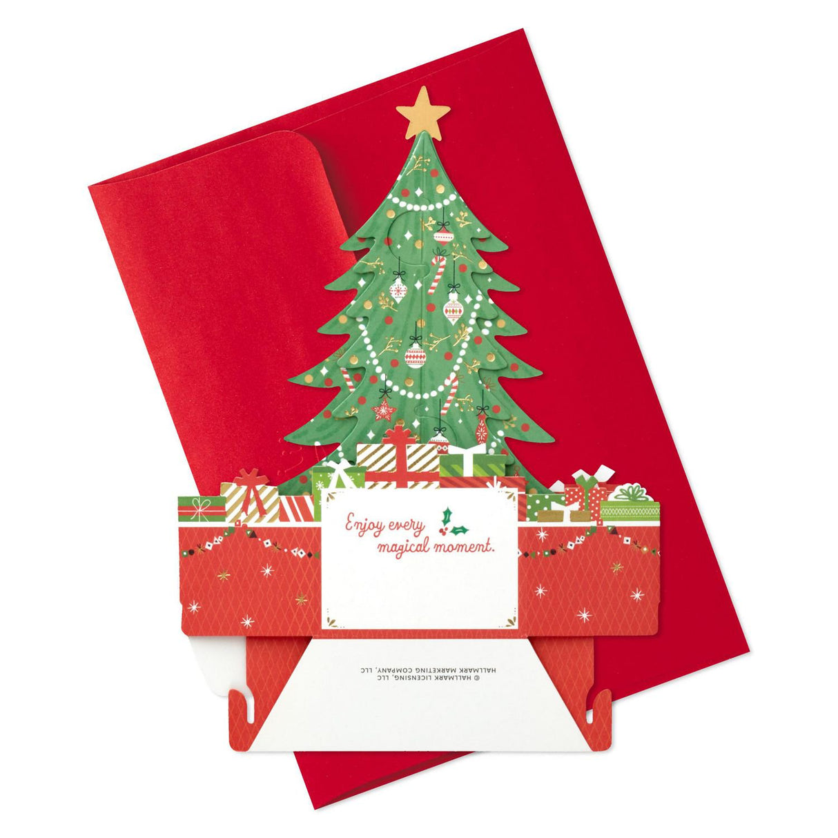 Paper Wonder Displayable Pop Up Christmas Card (Christmas Tree)