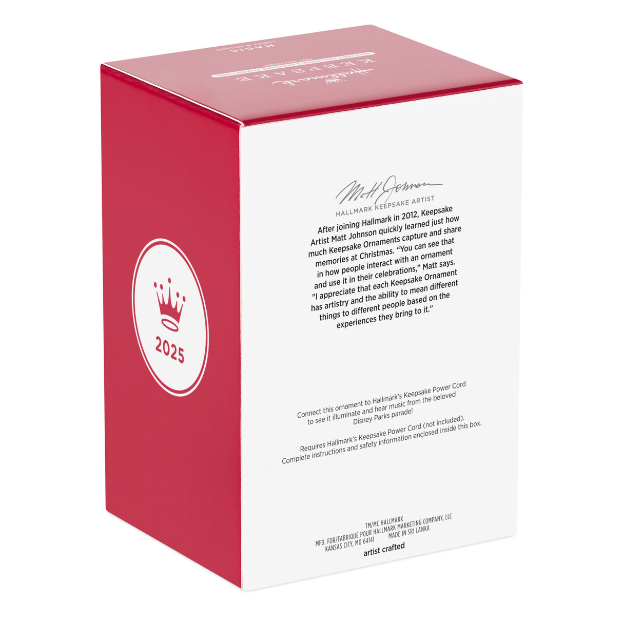 Hallmark Keepsake Christmas Ornament (Disney Mickey and Friends Disney's Electrical Parade Musical With Light)