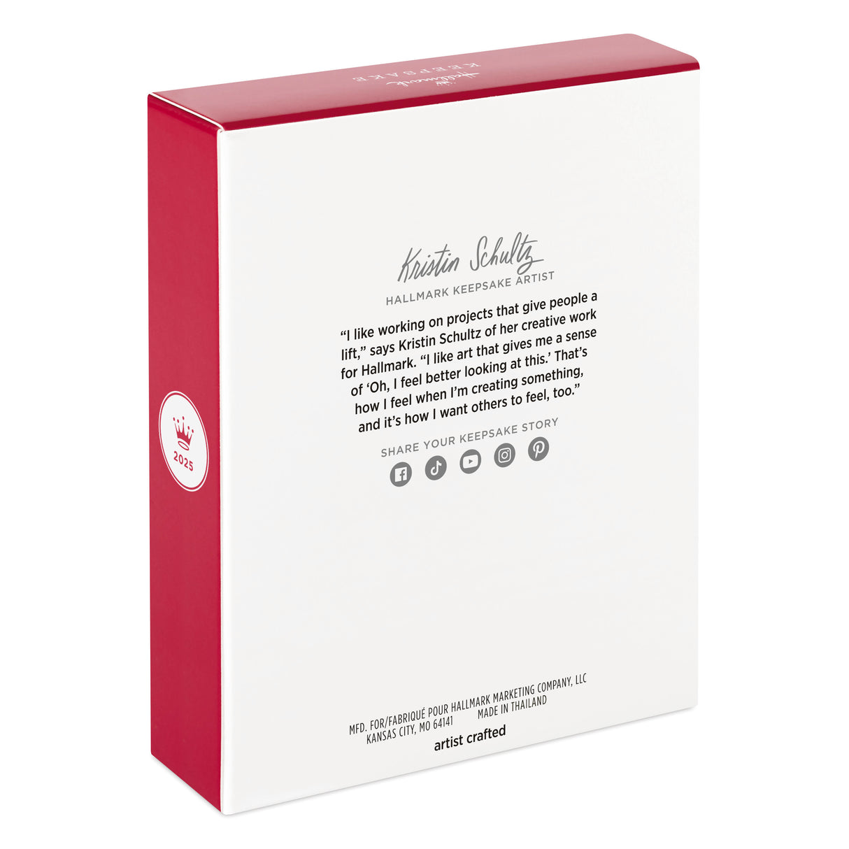 Hallmark Keepsake Christmas Ornament (Always With Us 2025)