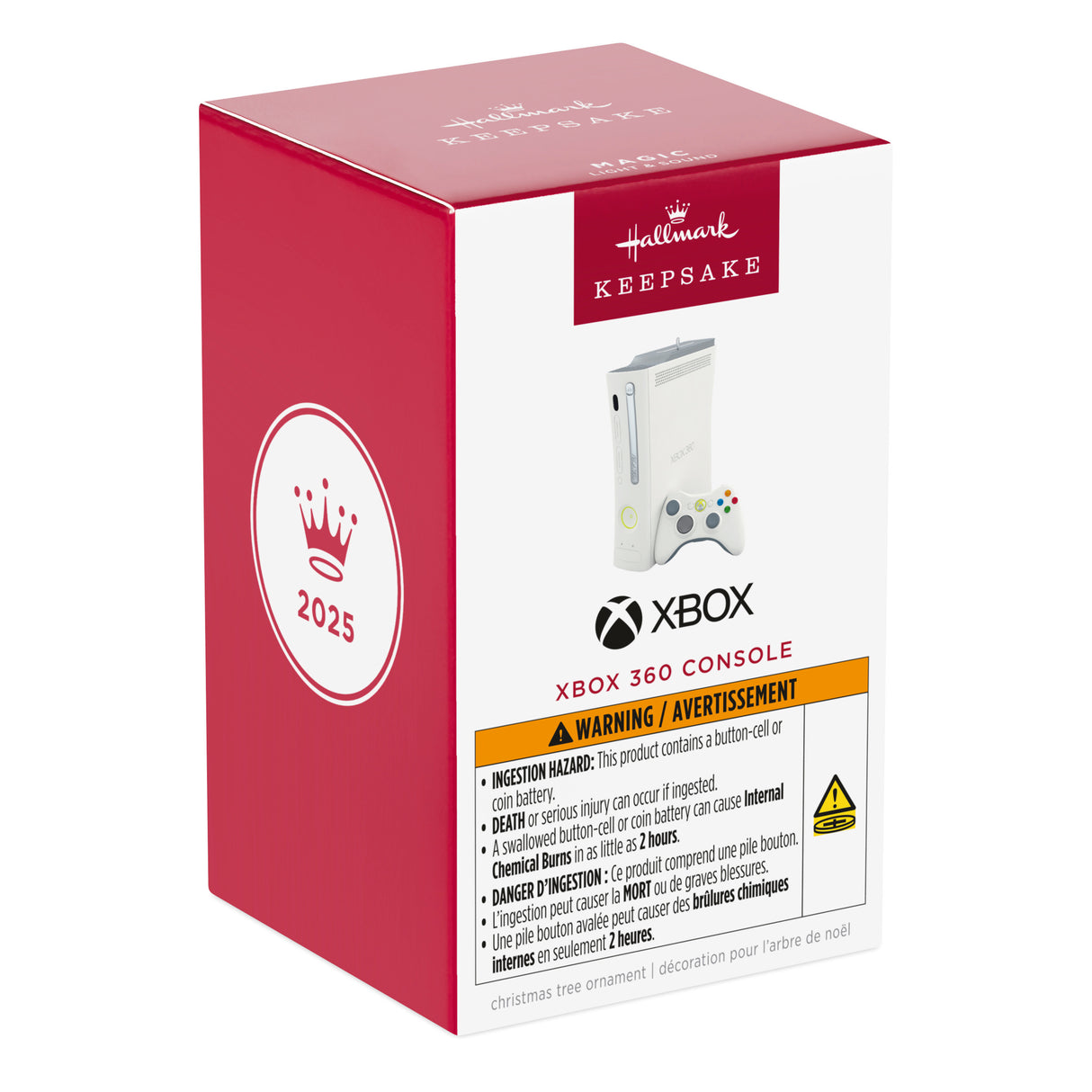 Hallmark Keepsake Christmas Ornament (Xbox 360 Console With Light and Sound)