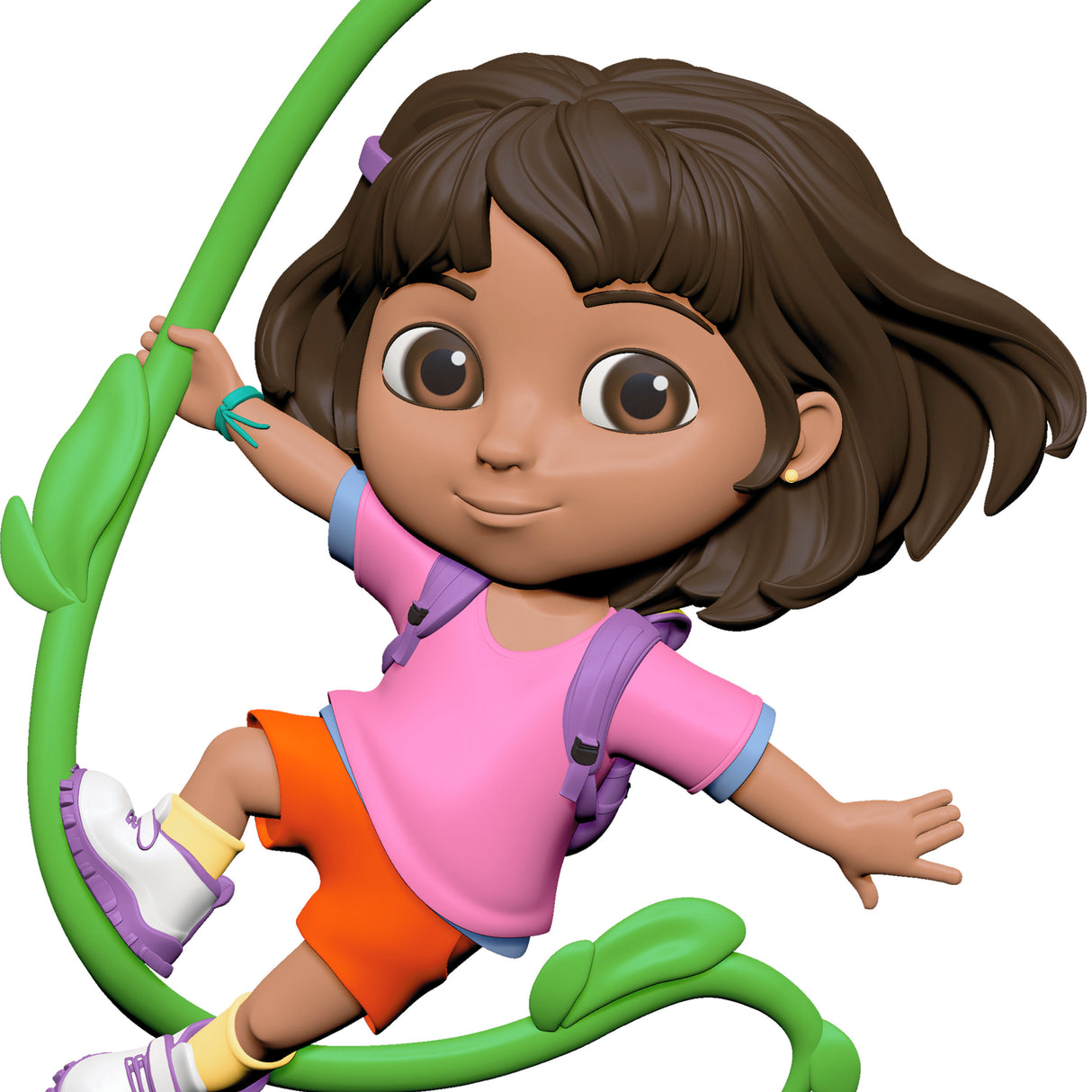 Hallmark Keepsake Christmas Ornament (Nickelodeon Dora Swinging Into Adventure)