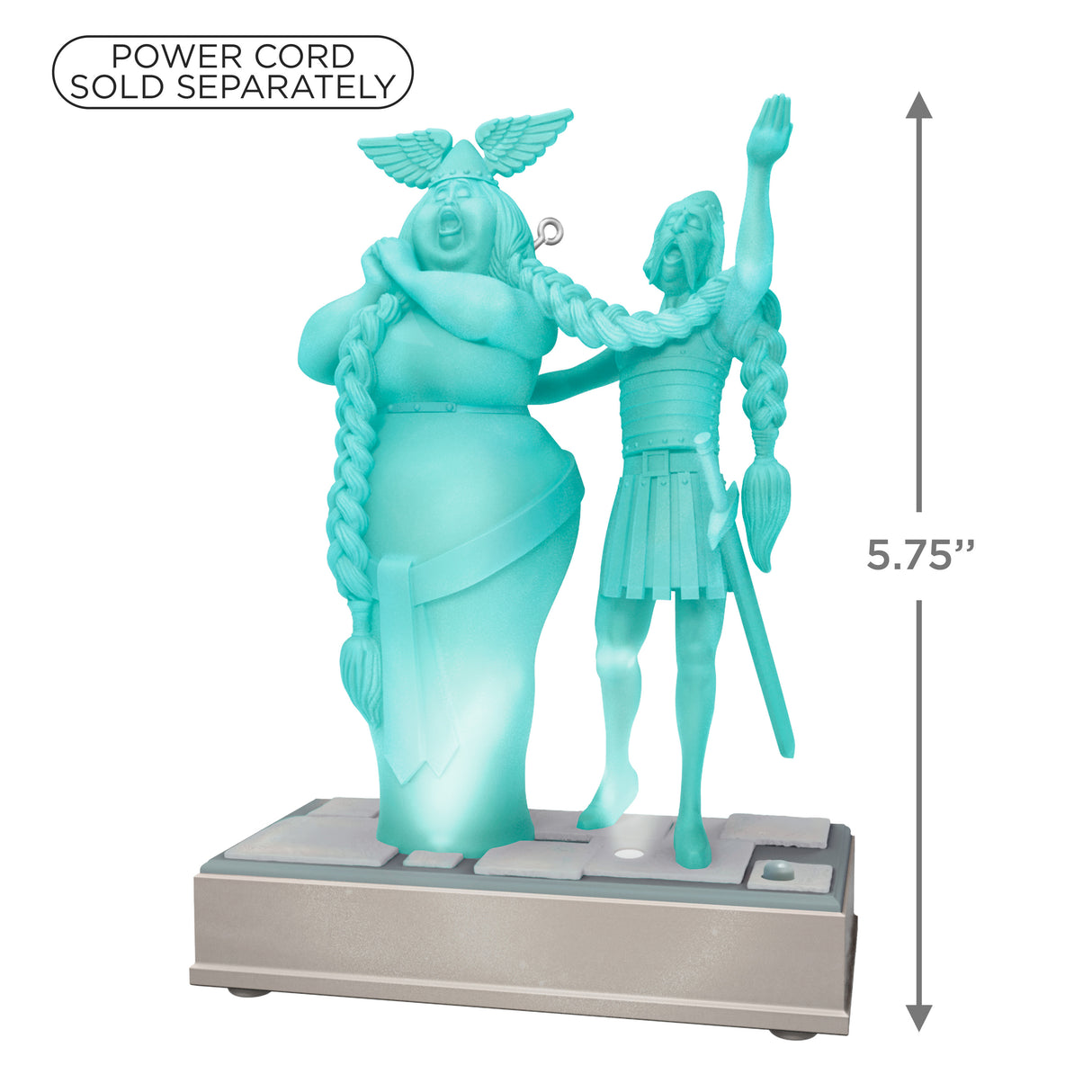 Hallmark Keepsake Christmas Ornament (Disney The Haunted Mansion Collection The Opera Singers With Light and Sound)