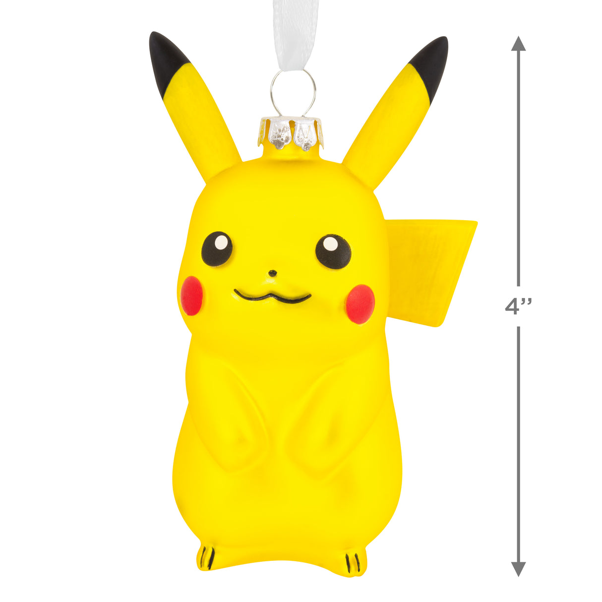 Hallmark Christmas Ornament (Pokémon Pikachu, Blown Glass)