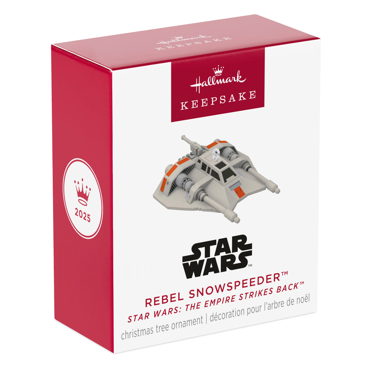Hallmark Keepsake 0.25" Mini Christmas Ornament (Star Wars: The Empire Strikes Back Rebel Snowspeeder)