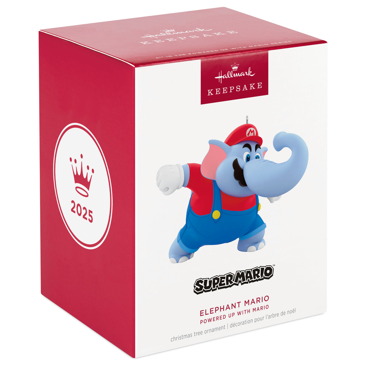 Hallmark Keepsake Christmas Ornament (Nintendo Powered Up With Mario Elephant Mario)