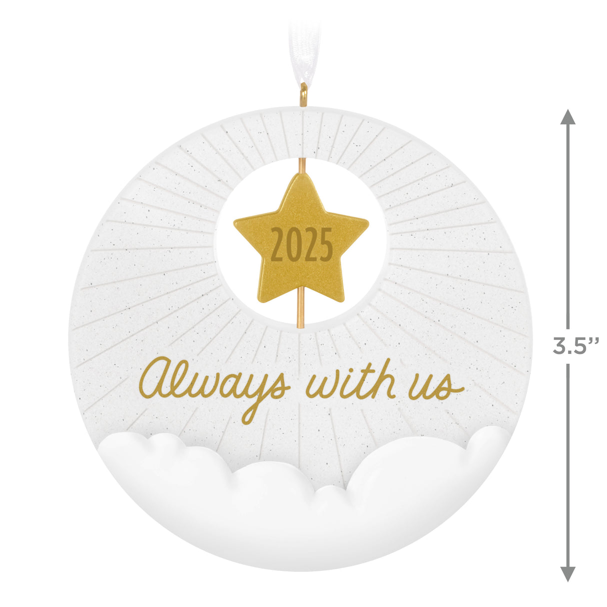 Hallmark Keepsake Christmas Ornament (Always With Us 2025)