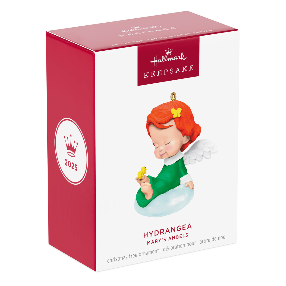 Hallmark Keepsake Christmas Ornament (Mary's Angels Hydrangea)