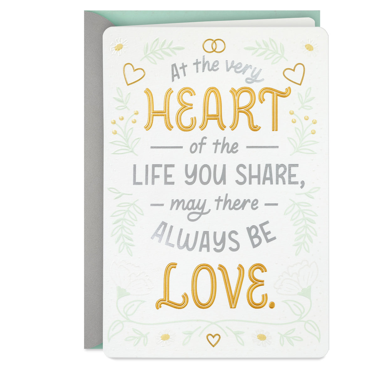 Hallmark Wedding Card (May There Always Be Love)