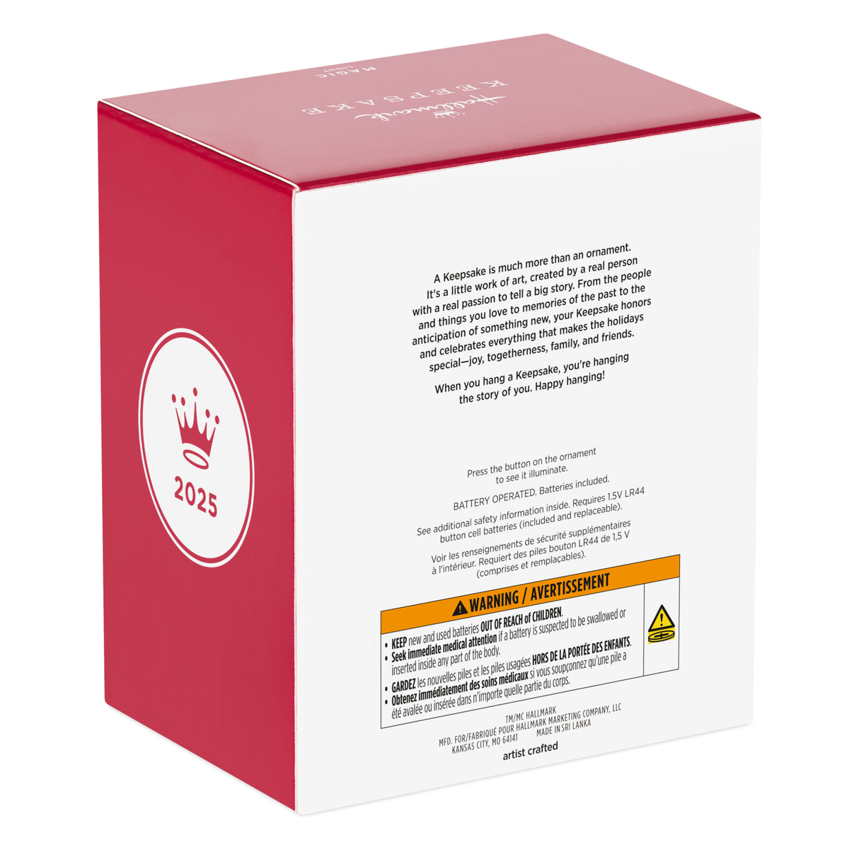 Hallmark Keepsake Christmas Ornament (Disney The Haunted Mansion Gargoyle With Light)