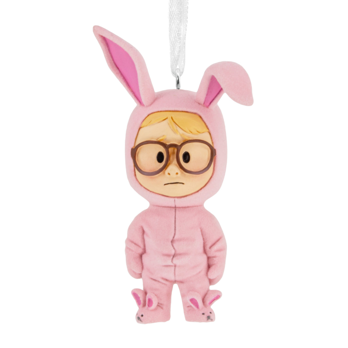Hallmark Christmas Ornament (A Christmas Story Ralphie in Bunny Suit Stylized)