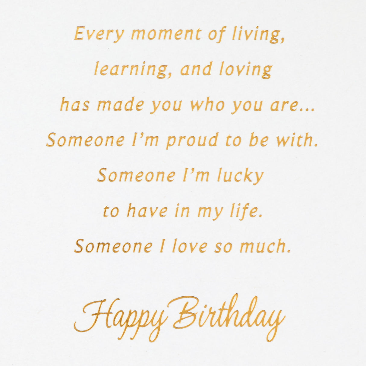 Hallmark Birthday Card for Husband, Wife, Boyfriend, Girlfriend (Birthday Cake)