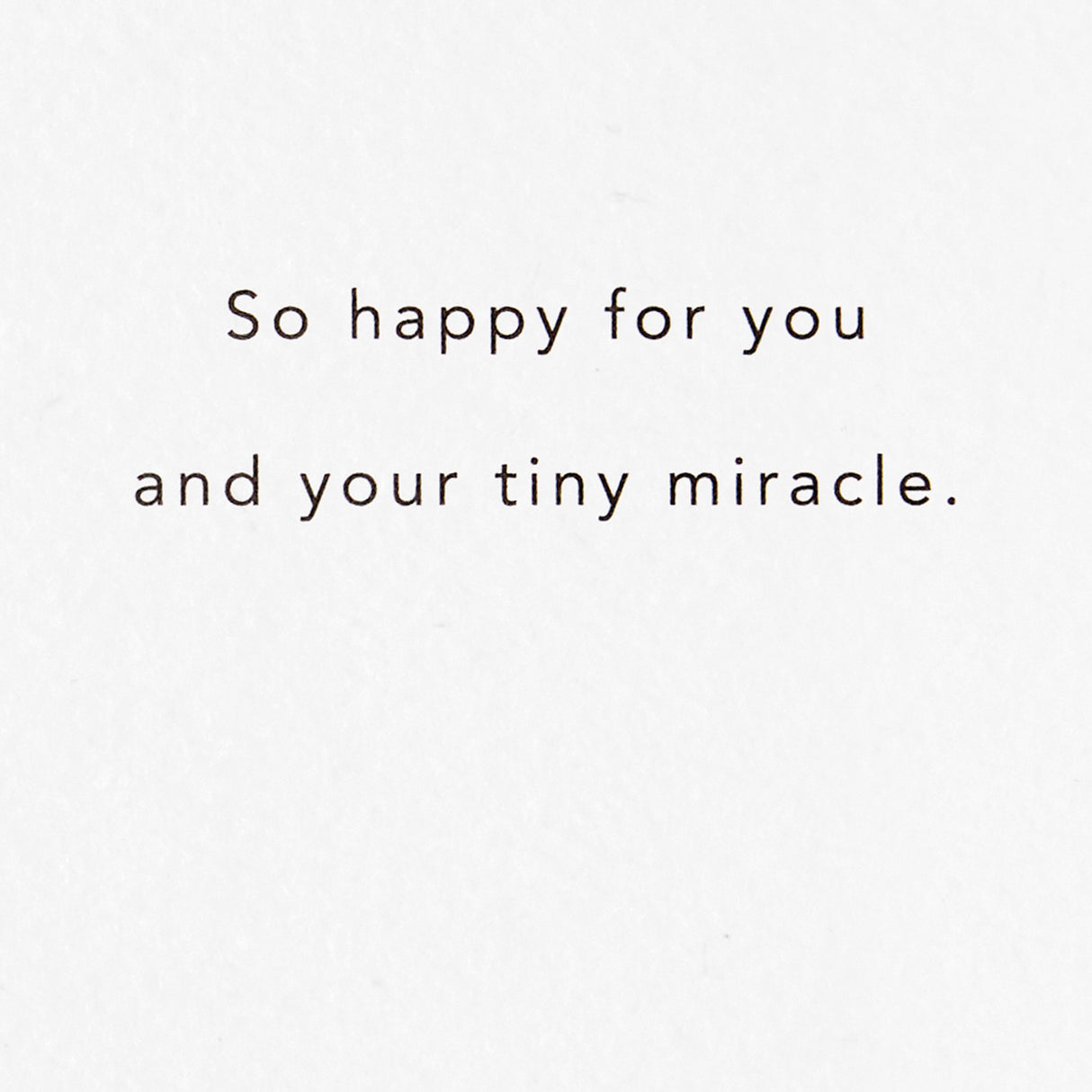 Hallmark Signature Baby Shower Card (Quilled Rainbow)