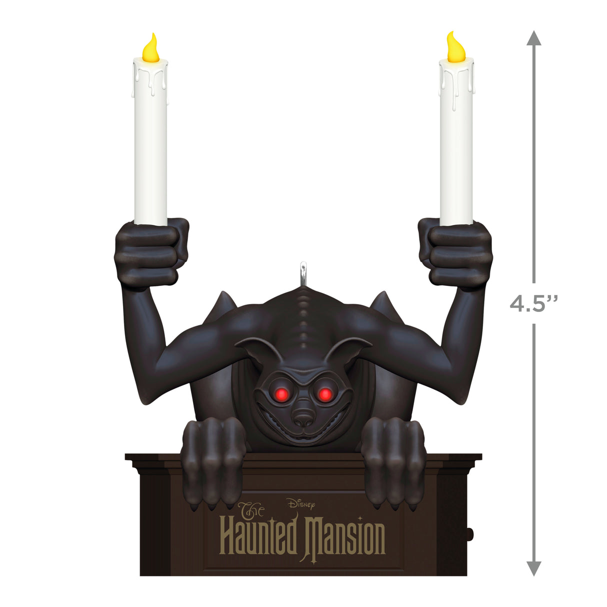 Hallmark Keepsake Christmas Ornament (Disney The Haunted Mansion Gargoyle With Light)