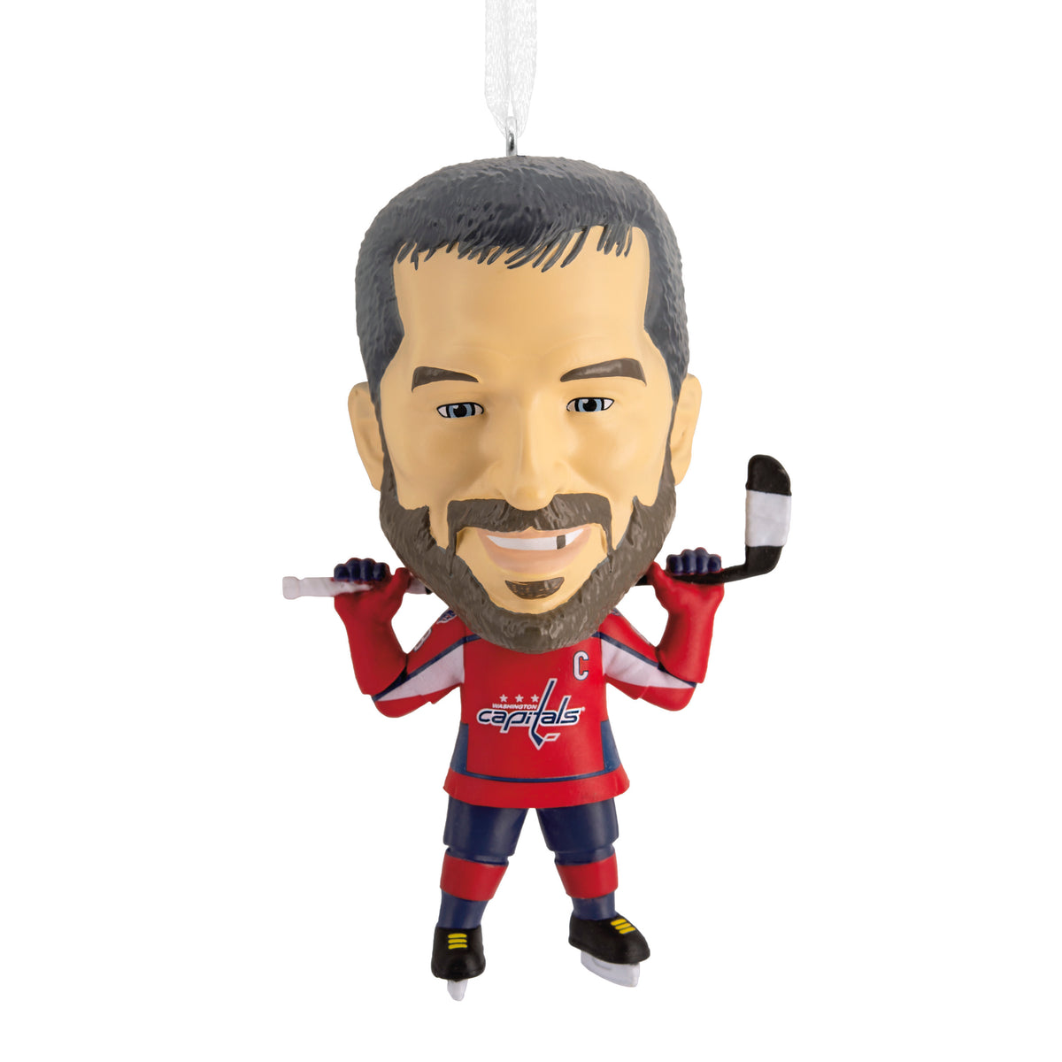 NHL Washington Capitals Alex Ovechkin Bouncing Buddy Christmas Ornamen