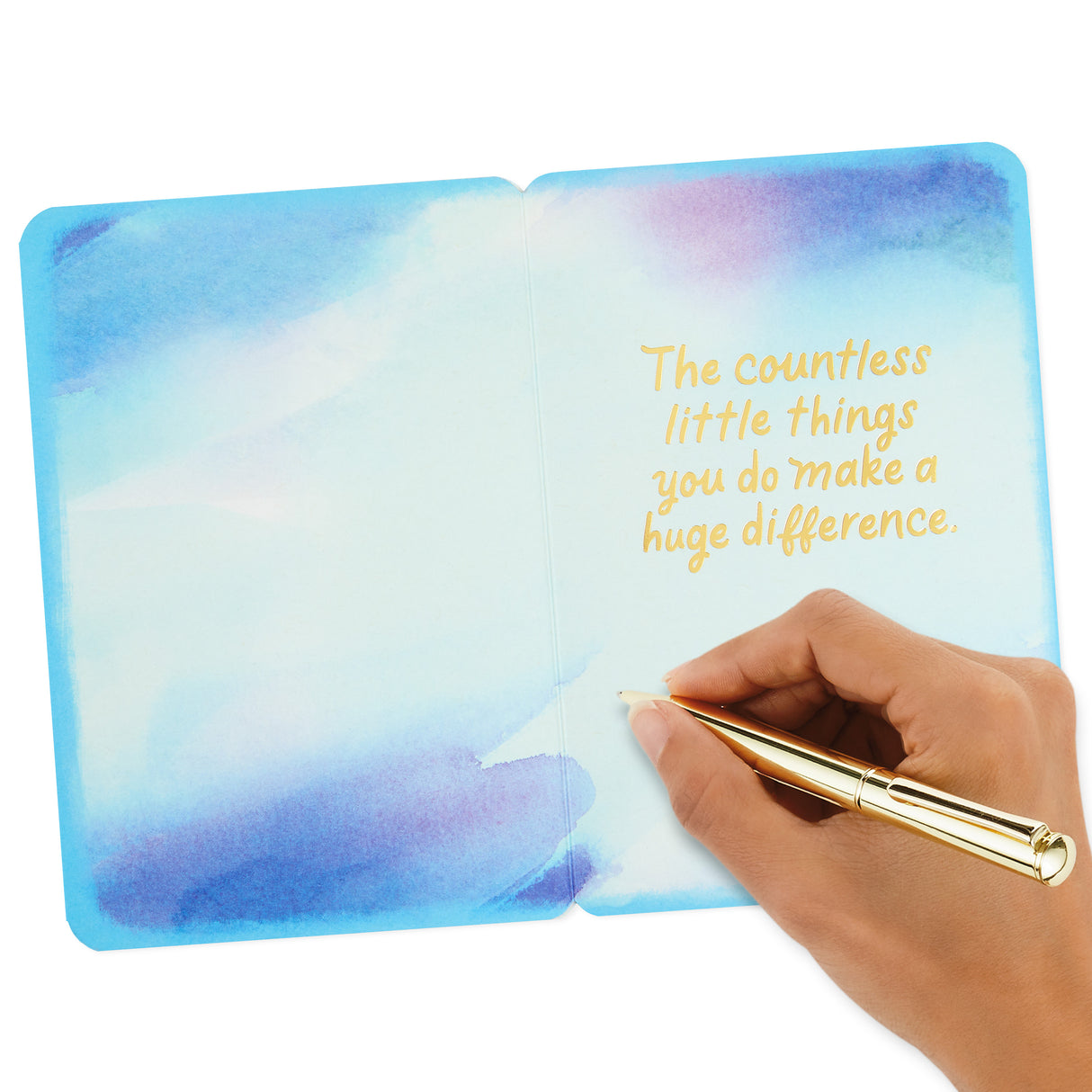 Hallmark Pack of Thank You Cards, Nurses Day Cards (4 Cards with Envelopes, Care You Give)