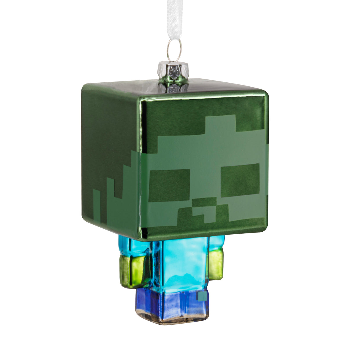 Hallmark Christmas Ornament (Minecraft Zombie, Glass)