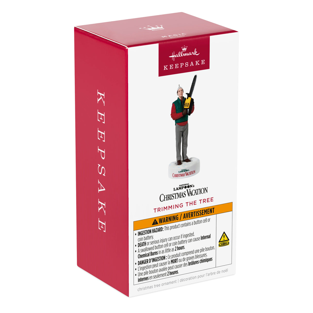 Hallmark Keepsake Christmas Ornament (National Lampoon's Christmas Vacation Trimming the Tree With Sound)