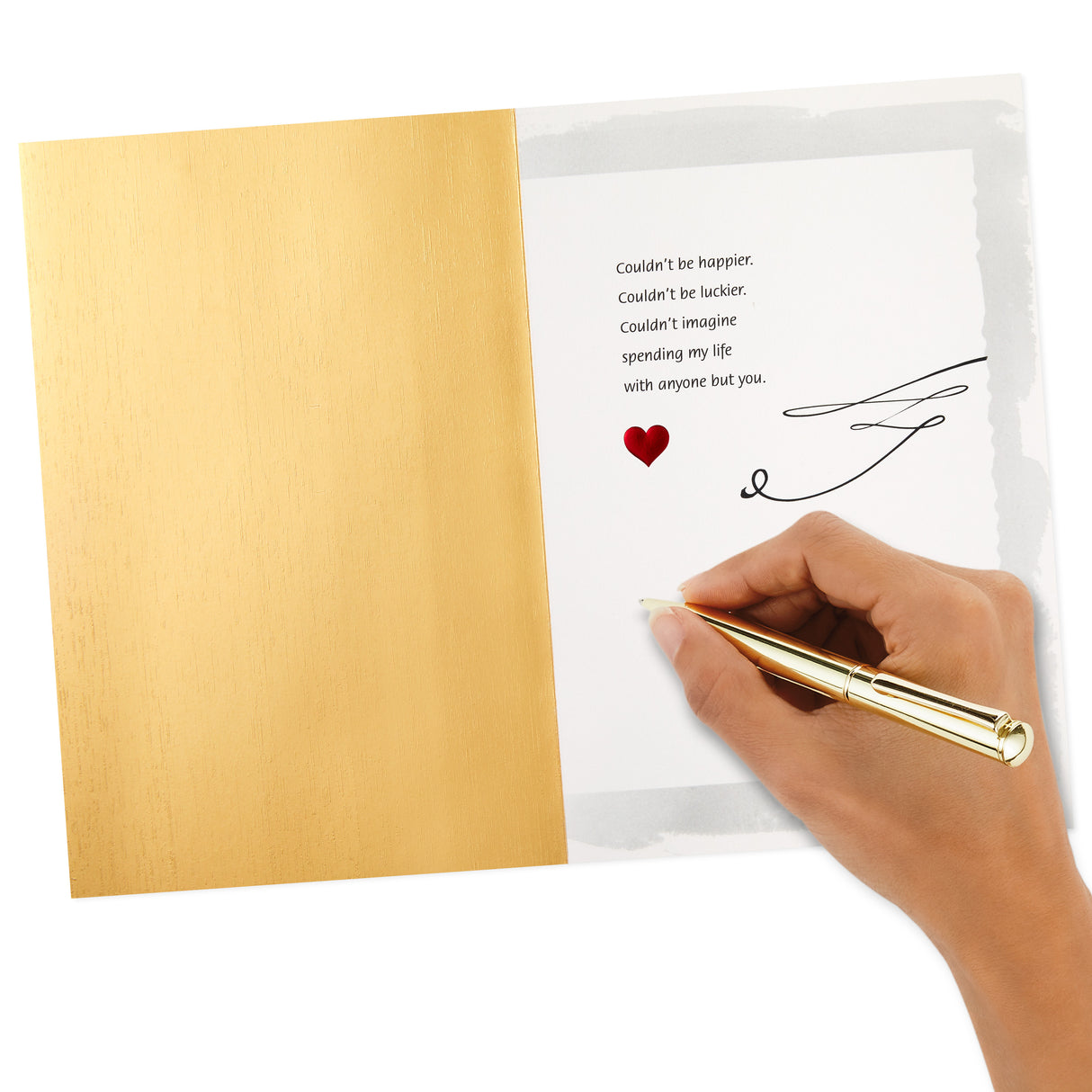 Hallmark Anniversary Card, Love Card, Romantic Birthday Card (You & Me)