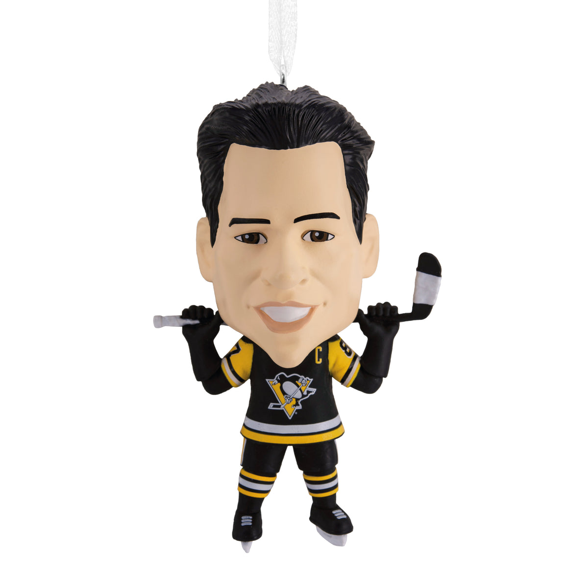 NHL Pittsburgh Penguins Sidney Crosby Bouncing Buddy Christmas Ornamen