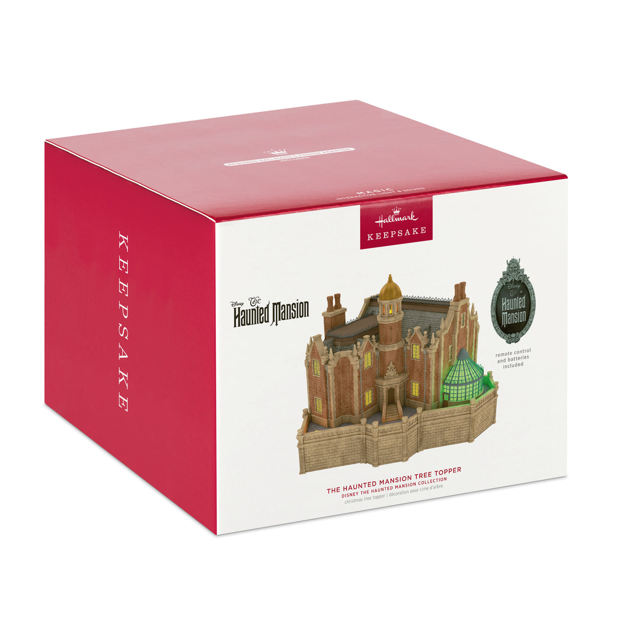 Hallmark Keepsake Christmas Tree Topper (Disney The Haunted Mansion Collection The Haunted Mansion Musical With Light)