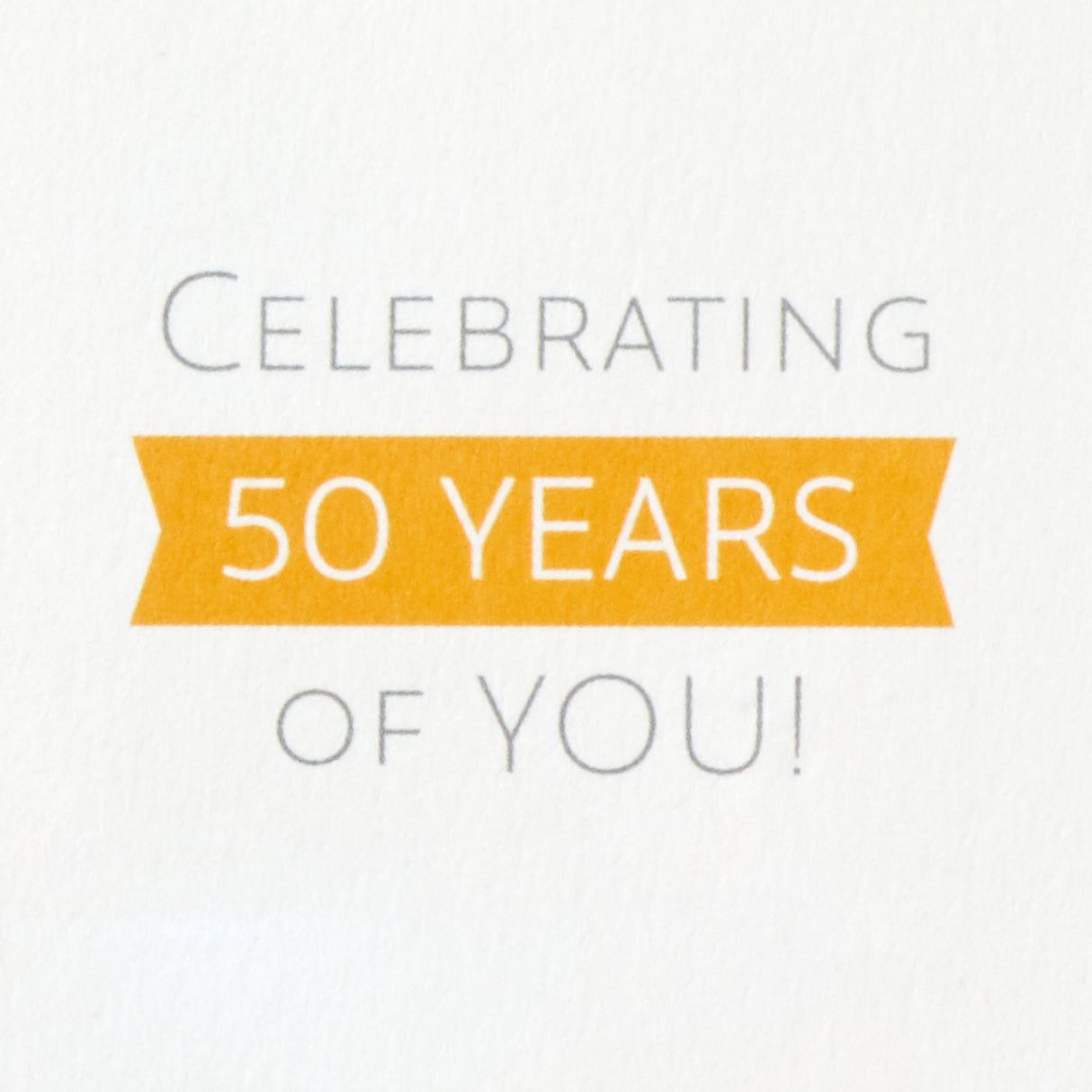 Hallmark Paper Wonder Pop Up 50th Birthday Card (Celebrating You)