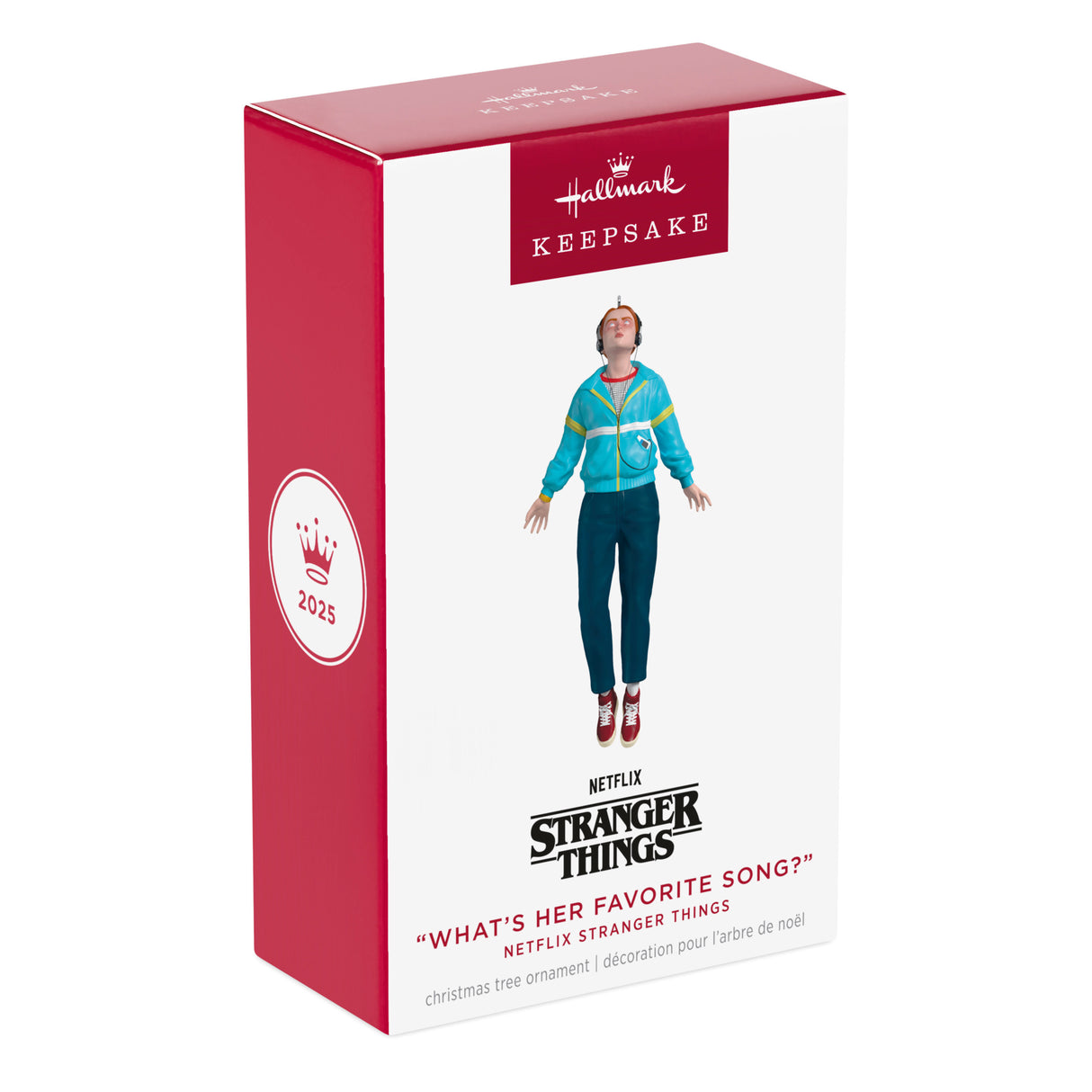 Hallmark Keepsake Christmas Ornament (Netflix Stranger Things "What's Her Favorite Song?")