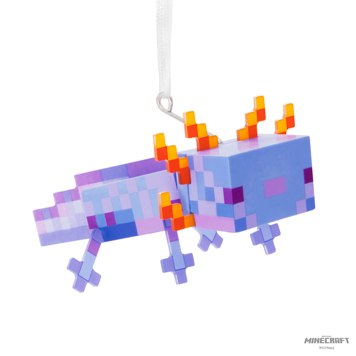 Hallmark Christmas Ornament (Minecraft Blue Axolotl)