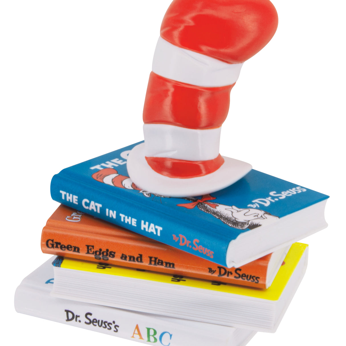 Hallmark Christmas Ornament (Dr. Seuss Hat on Books)