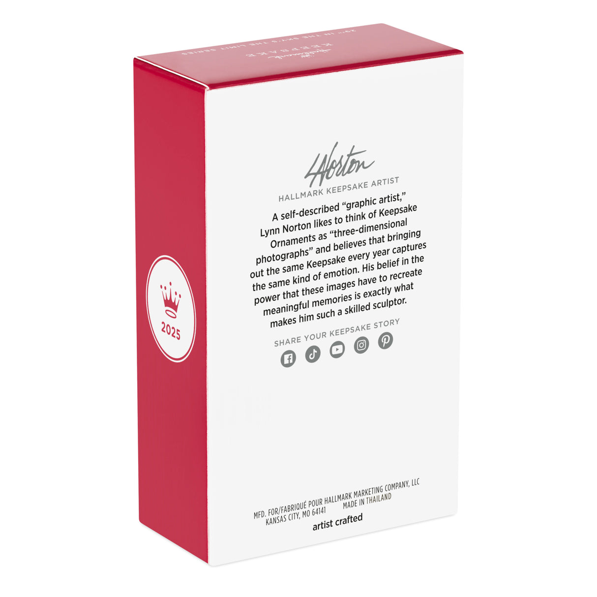 Hallmark Keepsake Christmas Ornament (Sky's the Limit Kinner Sportwing Airplane)