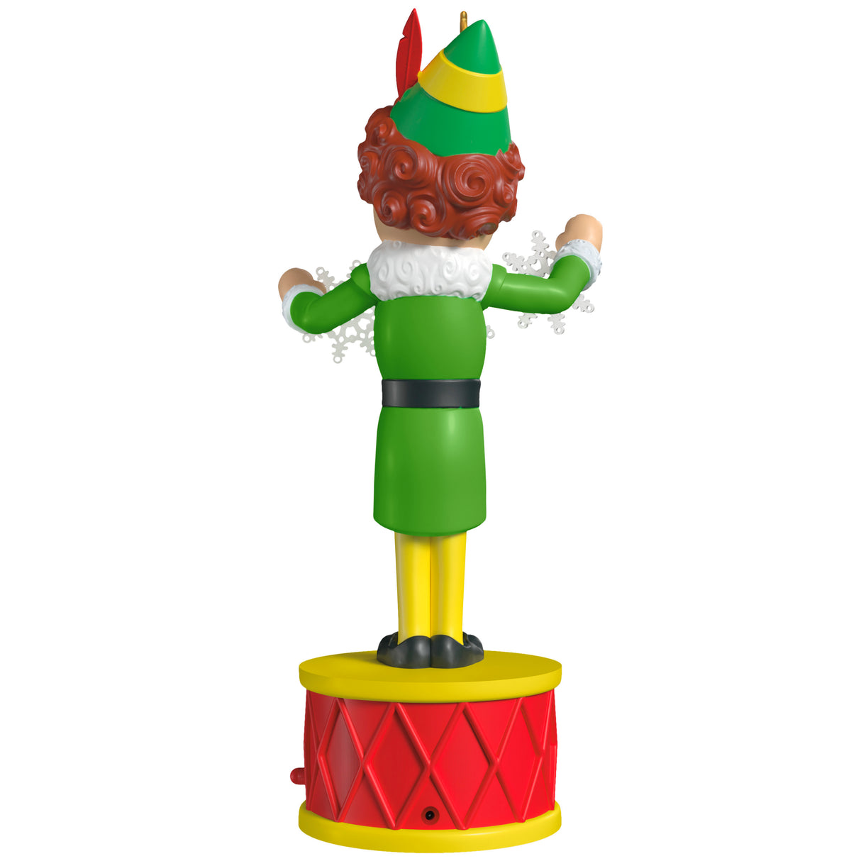 Hallmark Keepsake Christmas Ornament (Elf Collection Buddy the Elf With Light and Sound)