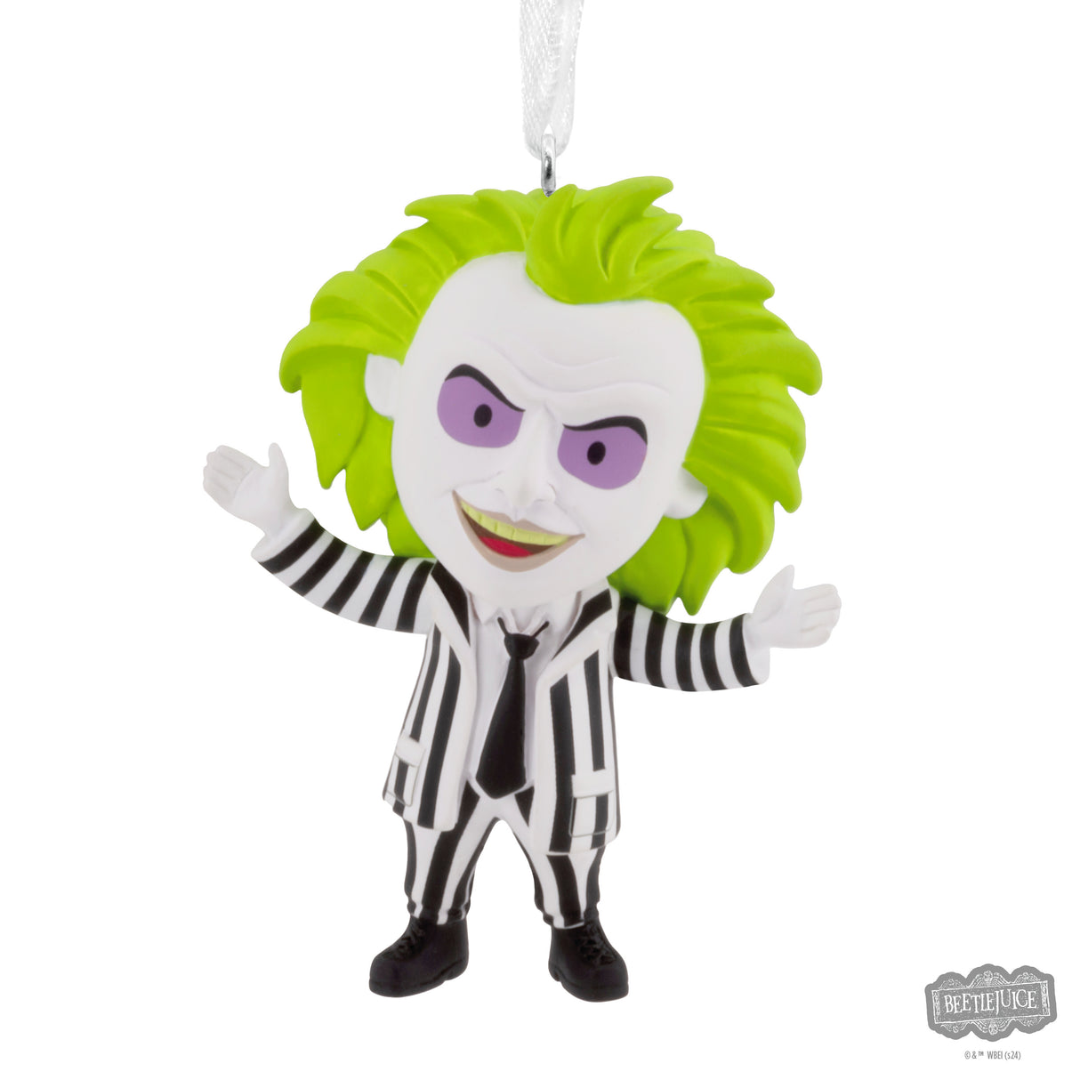 Beetlejuice Christmas Ornament