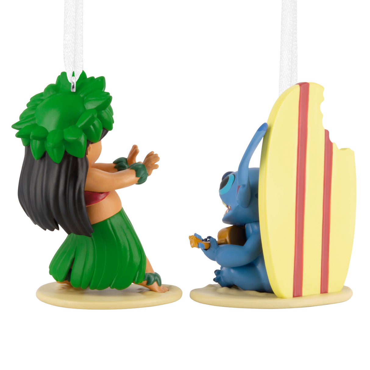 Hallmark Christmas Ornaments (Disney Lilo & Stitch), Set of 2