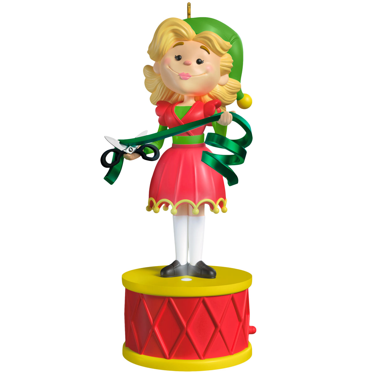 Hallmark Keepsake Christmas Ornament (Elf Collection Jovie With Light