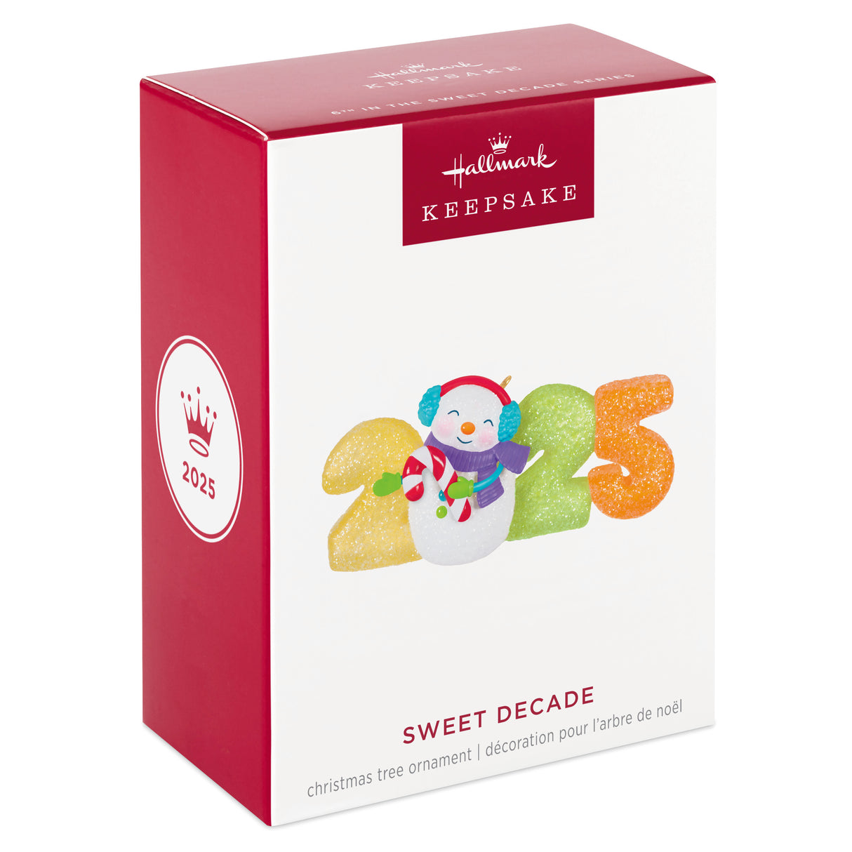 Hallmark Keepsake Christmas Ornament (Sweet Decade 2025)
