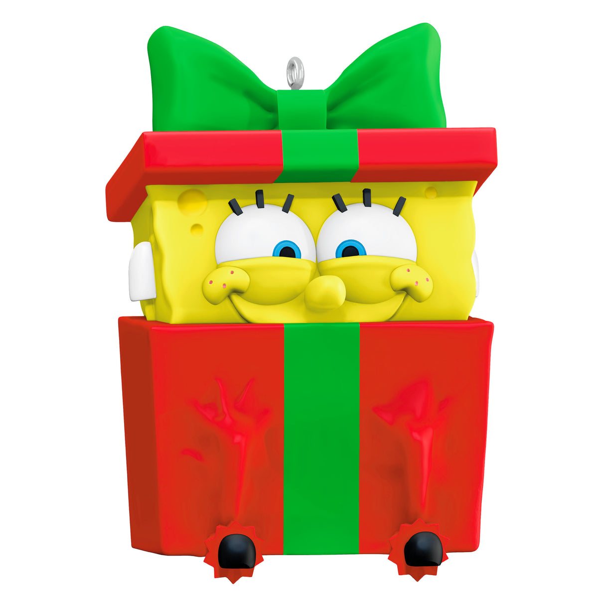 Hallmark Keepsake Christmas Ornament (Nickelodeon SpongeBob SquarePants Sponge-Boxed for Christmas)