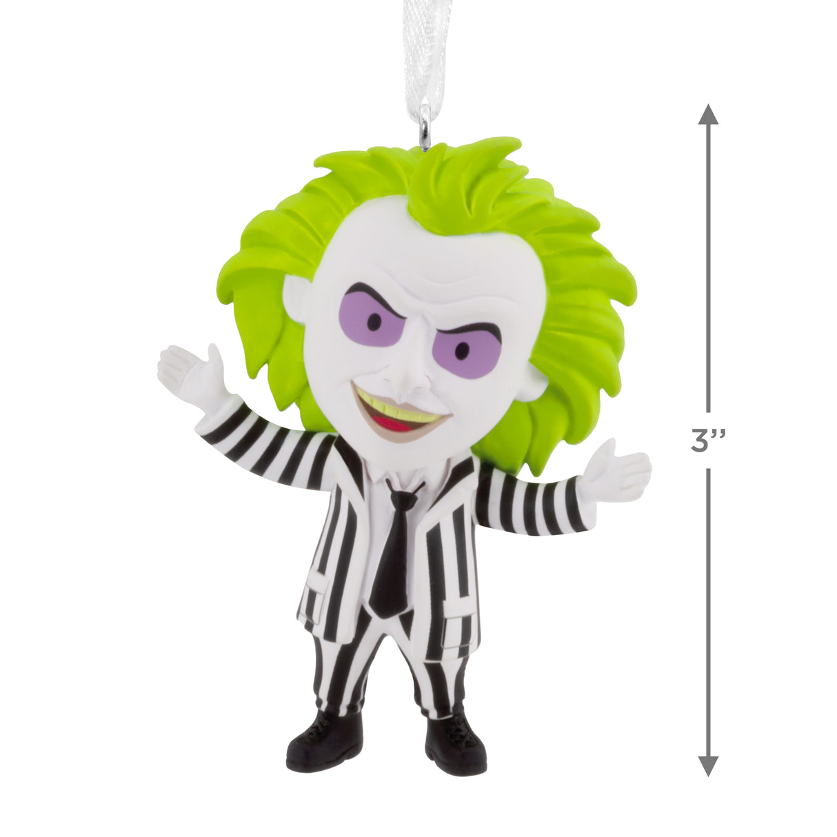 Beetlejuice Christmas Ornament