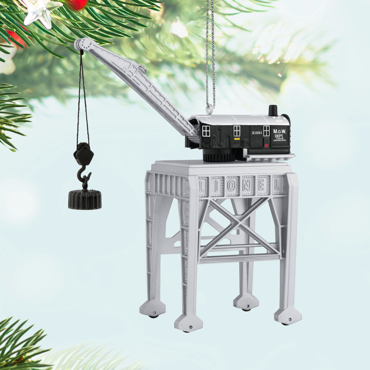 Hallmark Keepsake Christmas Ornament (Lionel M.O.W. Gantry Crane)
