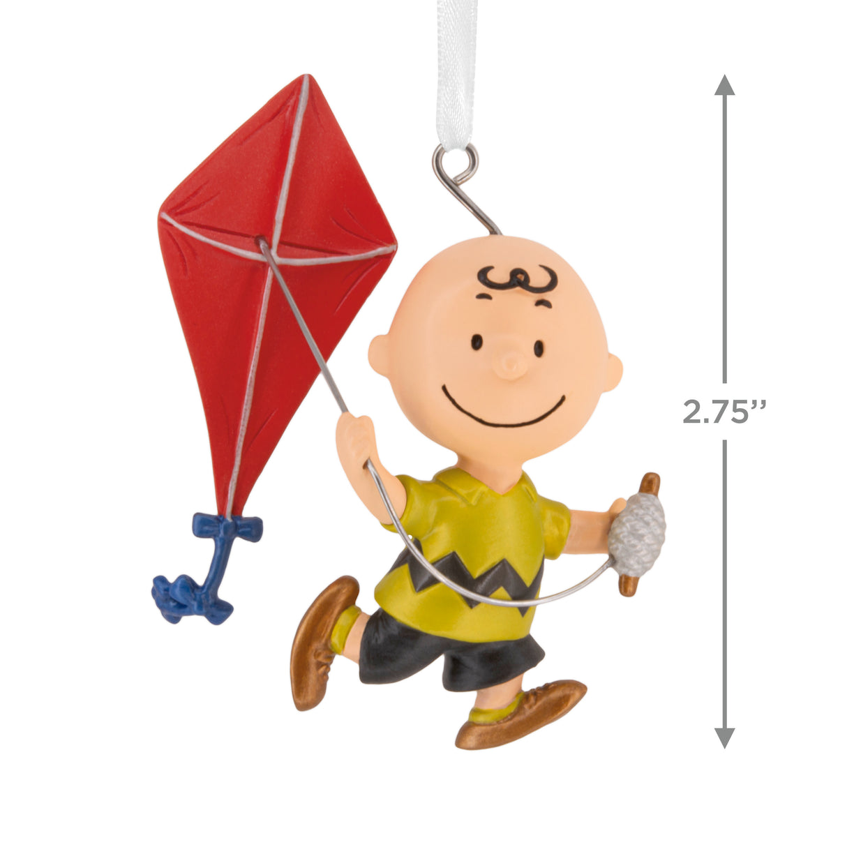 Hallmark Christmas Ornament (Peanuts 75th Anniversary Charlie Brown With Kite)