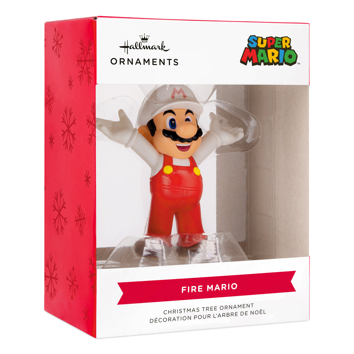 Nintendo Super Mario Fire Mario Christmas Ornament