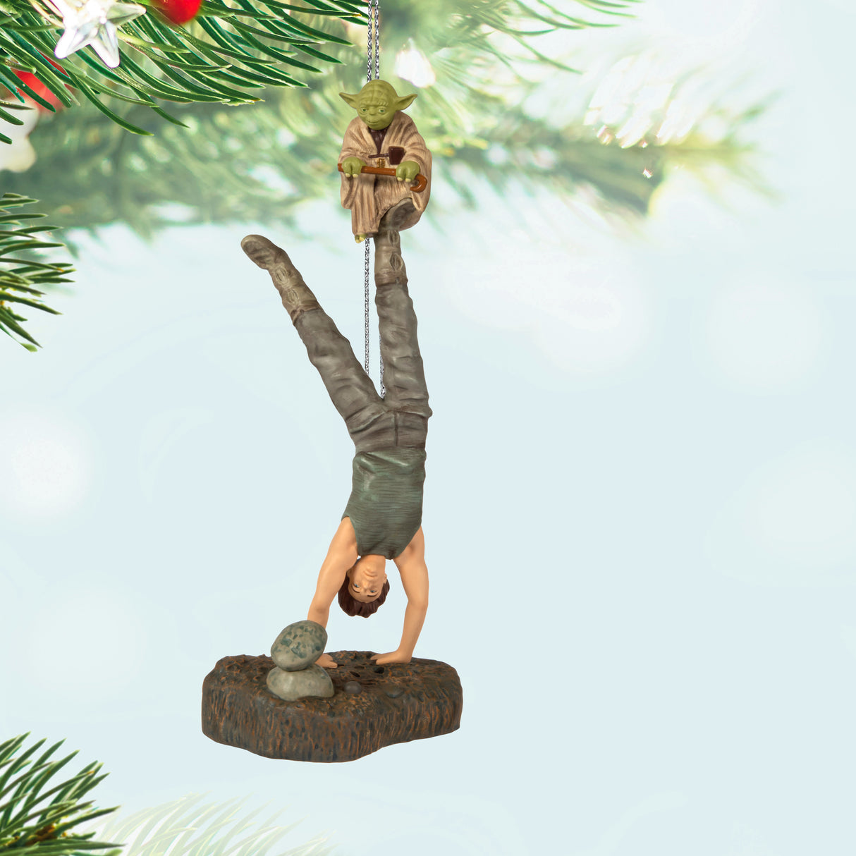 Hallmark Keepsake Christmas Ornament (Star Wars: The Empire Strikes Back There Is No Try With Sound)