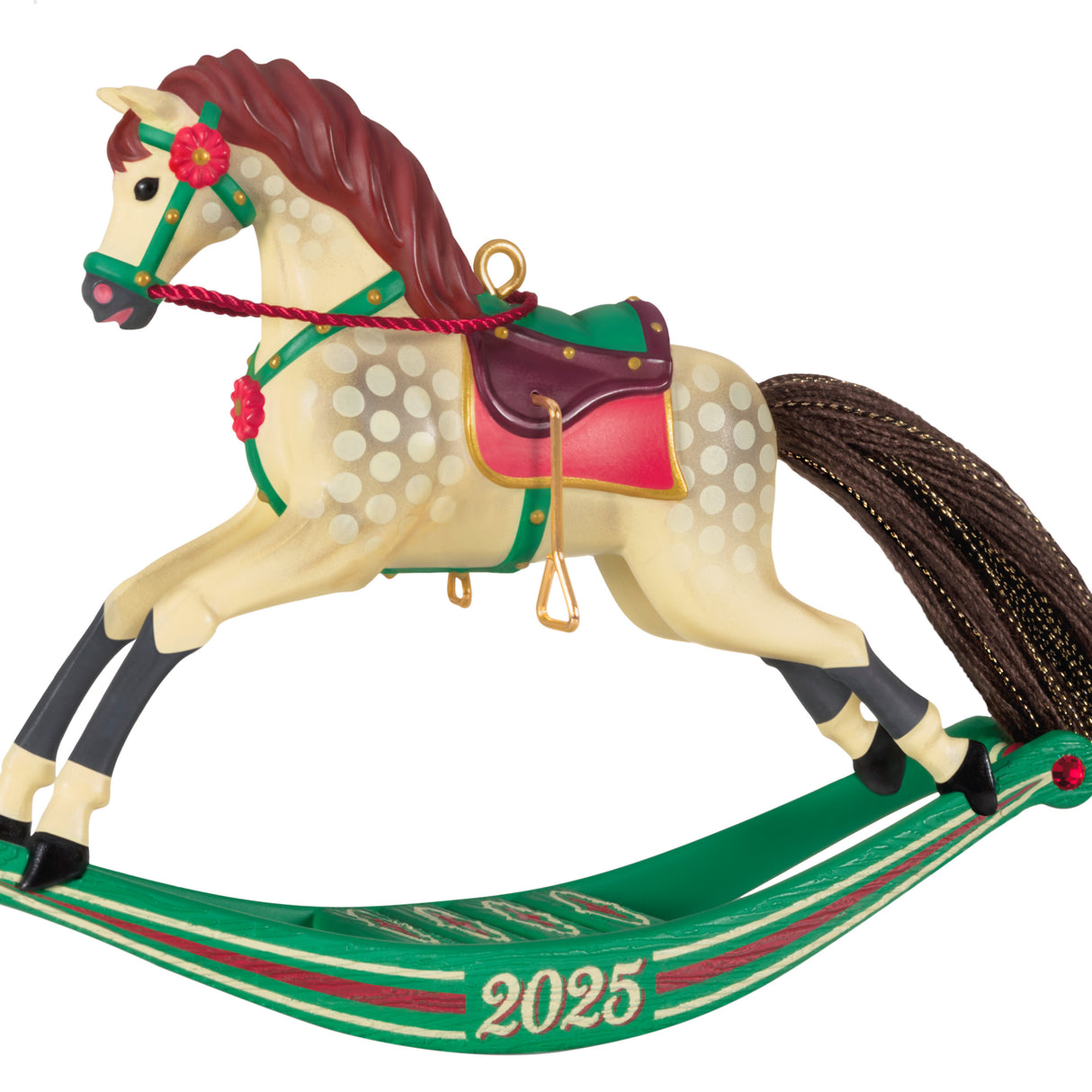 Hallmark Keepsake Christmas Ornament (Rocking Horse Memories 2025)