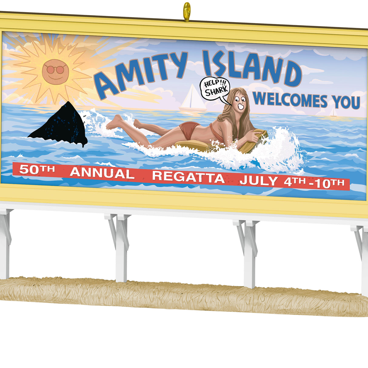 Hallmark Keepsake Christmas Ornament (Jaws 50th Anniversary Help!!! Shark)