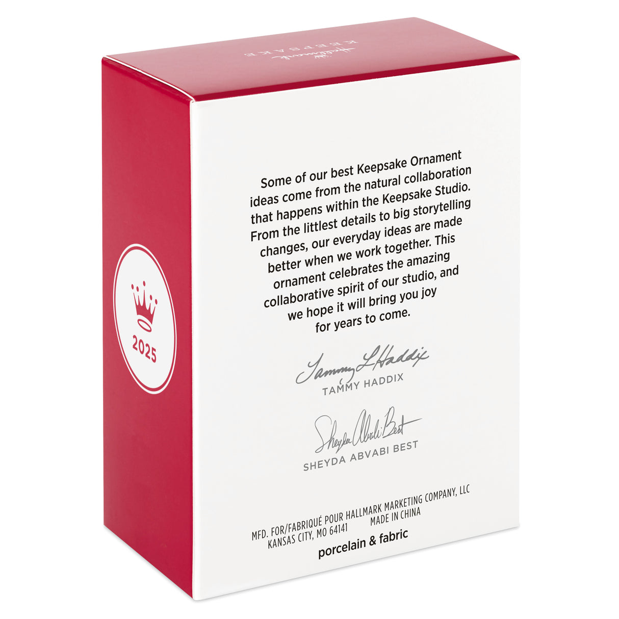 Hallmark Keepsake Christmas Ornament (Our Little Miracle 2025, Porcelain)