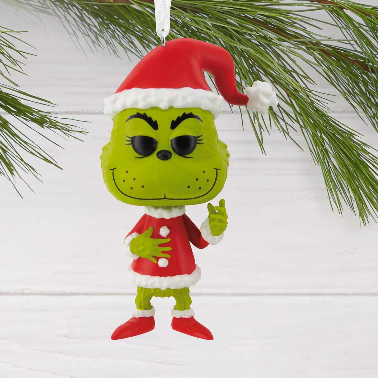 Hallmark Christmas Ornament (Dr. Seuss's How the Grinch Stole Christmas! Grinch Funko POP!)
