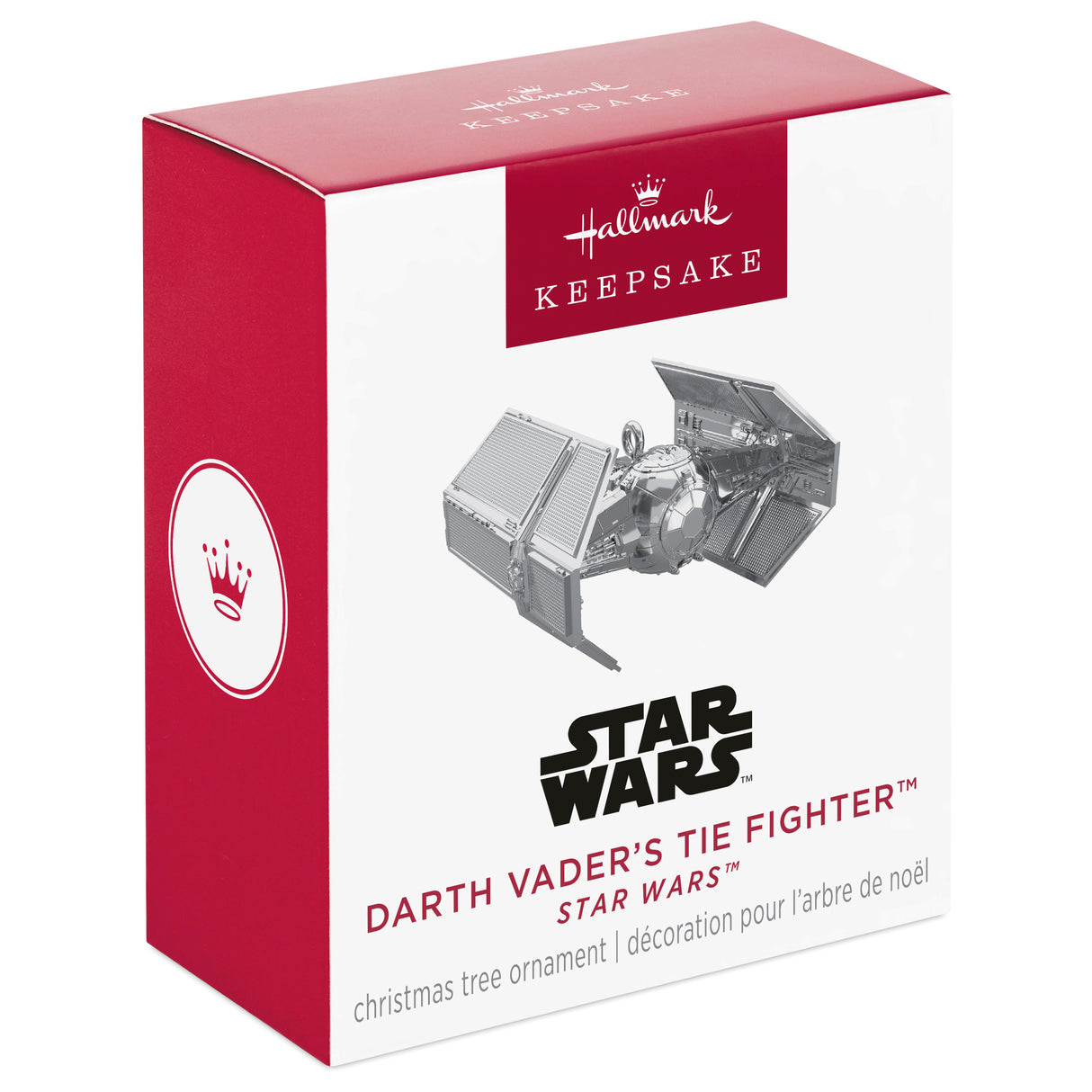 Hallmark Keepsake 0.75" Mini Christmas Ornament (Star Wars Darth Vader's TIE Fighter)