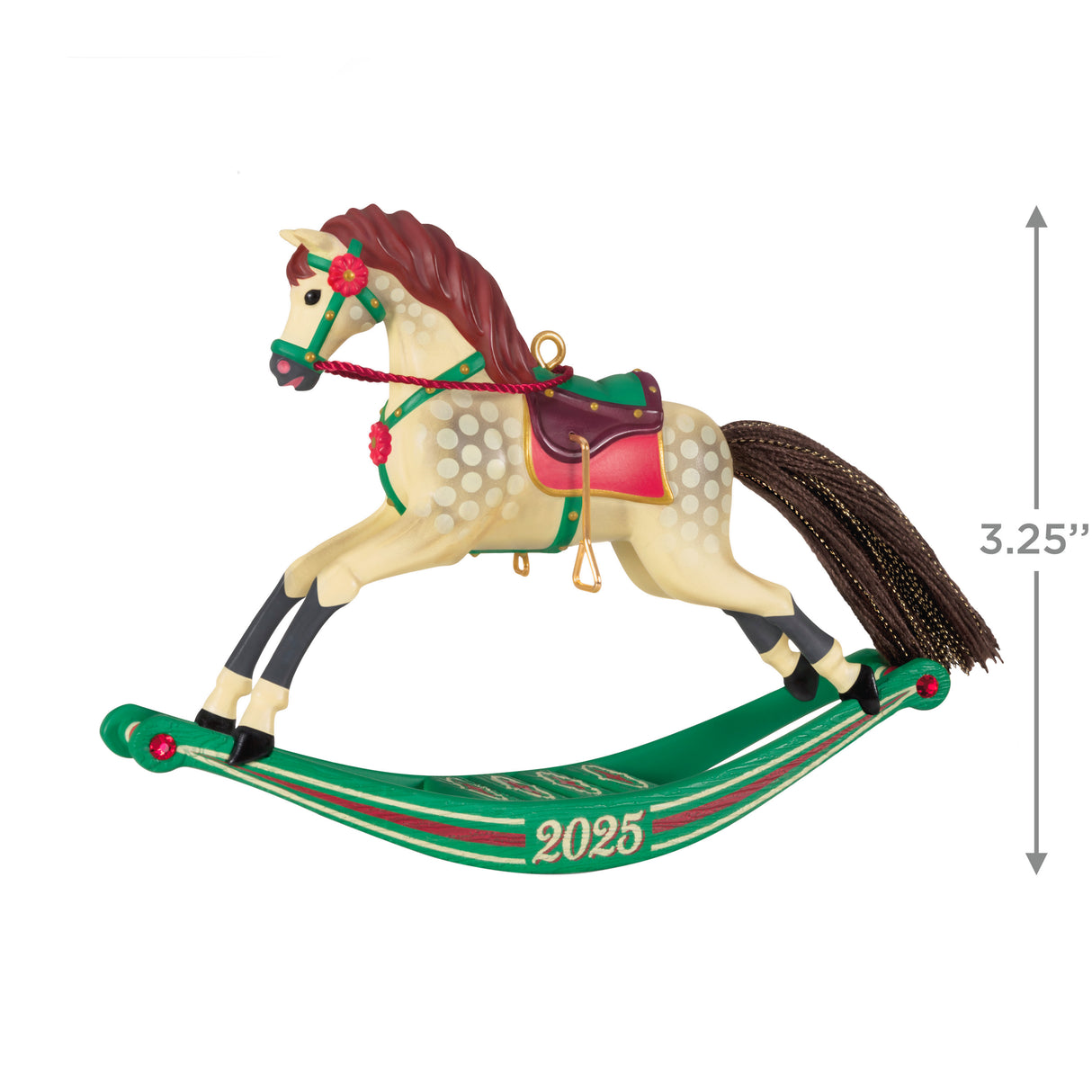 Hallmark Keepsake Christmas Ornament (Rocking Horse Memories 2025)