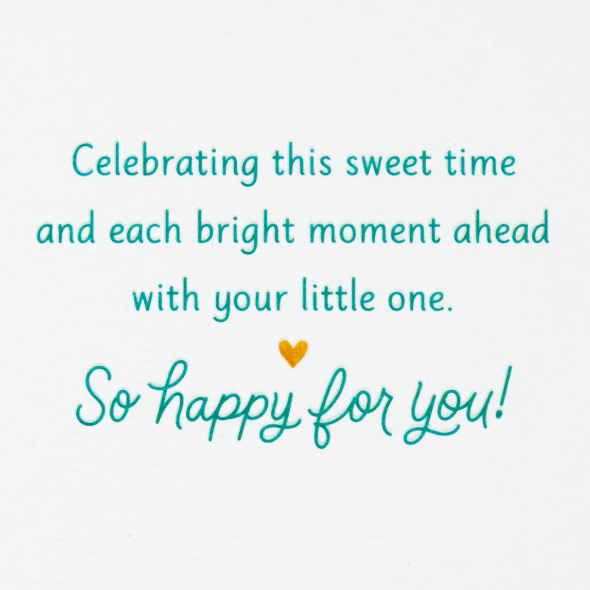 Hallmark Baby Shower Card (Hooray)