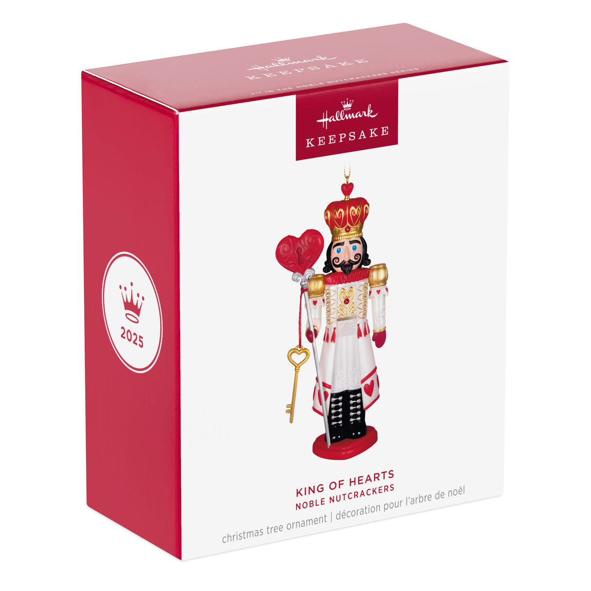 Hallmark Keepsake Christmas Ornament (Noble Nutcrackers King of Hearts)