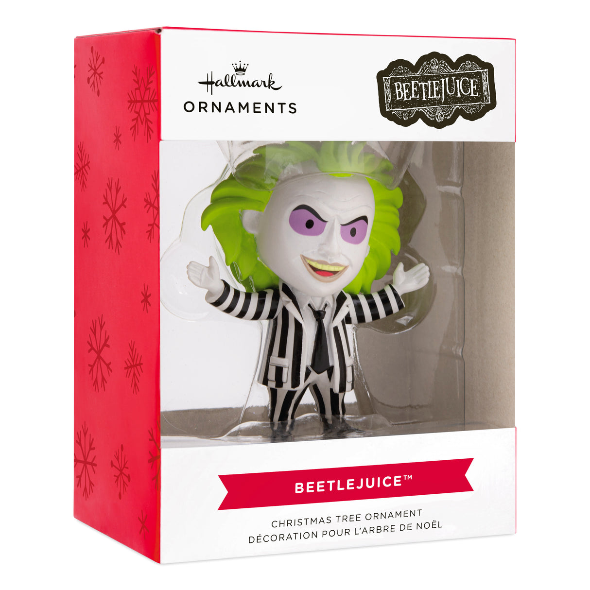 Beetlejuice Christmas Ornament