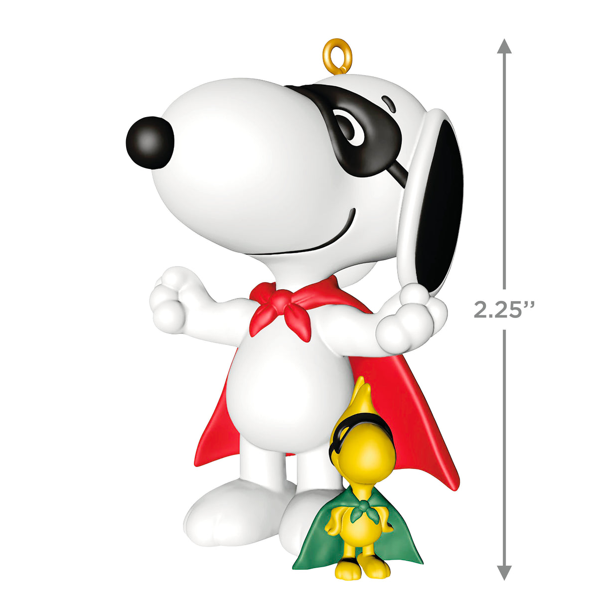 Hallmark Keepsake Christmas Ornament (Peanuts Spotlight on Snoopy Masked Marvel)